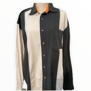 Vintage styled Tommy Hilfiger striped button up